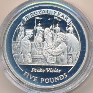 Gibraltar, 5 pounds, 2005