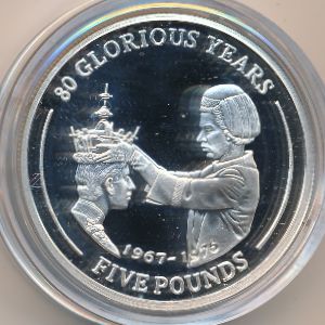 Gibraltar, 5 pounds, 2006