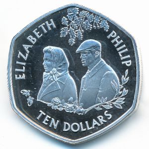 Восточные Карибы, 10 долларов (2007 г.)