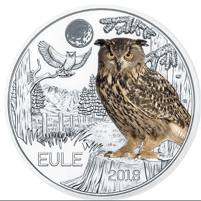 Austria, 3 euro, 2018