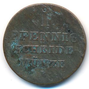 Hannover, 1 pfennig, 1826–1830