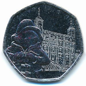 Great Britain, 50 pence, 2019