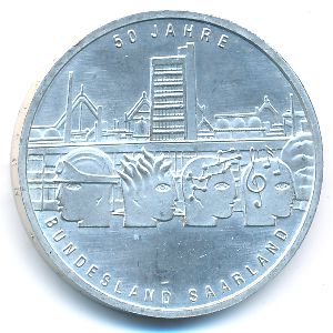 Germany, 10 euro, 2007