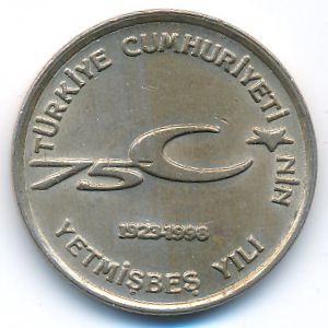 Turkey, 100000 lira, 1999–2000