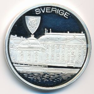 Sweden., 10 euro, 1996