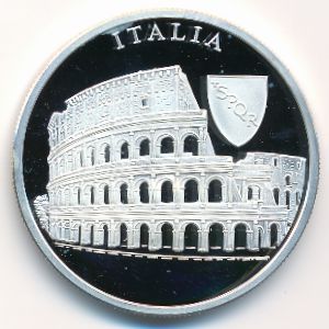 Italy., 10 euro, 1996