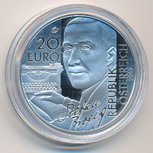 Австрия, 20 евро (2013 г.)