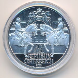 Austria, 20 euro, 2015