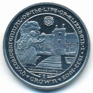 Gibraltar, 1 crown, 2003