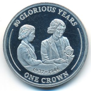 Gibraltar, 1 crown, 2006