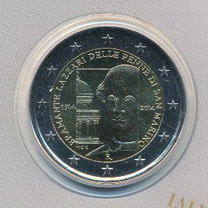 San Marino, 2 euro, 2014