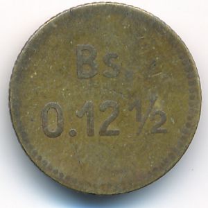 Кабо Бланко, 0,12 1/2 боливара (1936 г.)