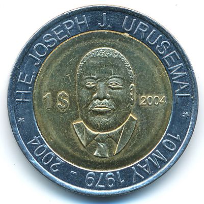 Micronesia., 1 dollar, 2004