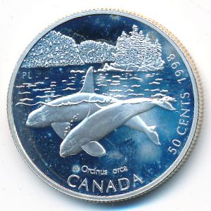 Canada, 50 cents, 1998