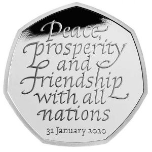 Great Britain, 50 pence, 2020