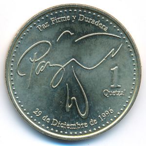 Гватемала, 1 кетсаль (1999–2012 г.)
