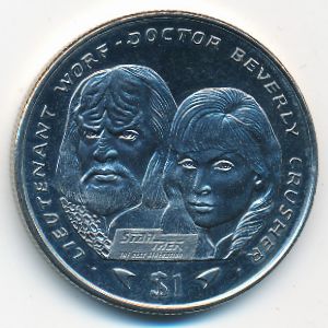 Либерия, 1 доллар (1996 г.)