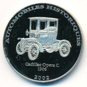 Congo Democratic Repablic, 10 francs, 2002