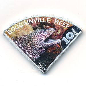 Bougainville Reef., 10 dollars, 2017