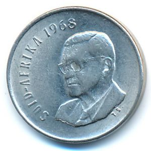 ЮАР, 5 центов (1968 г.)