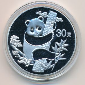 China., 30 yuan, 1987