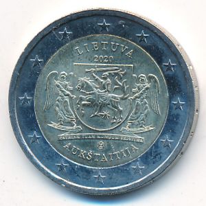 Lithuania, 2 euro, 2020