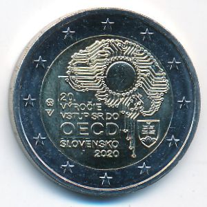 Словакия, 2 евро (2020 г.)