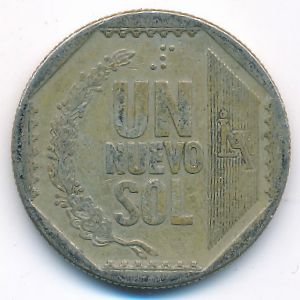Peru, 1 nuevo sol, 1999–2000