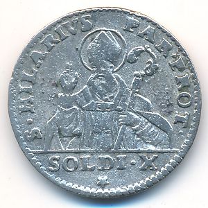Парма, 10 сольдо (1783–1795 г.)