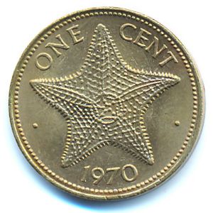 Bahamas, 1 cent, 1970