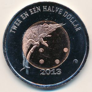 Saba., 2 1/2 dollars, 2013