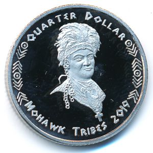 Mohawk people., Quarter dollar, 2019