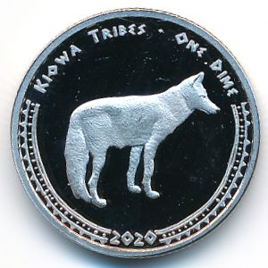 Kiowa., 1 dime, 2020