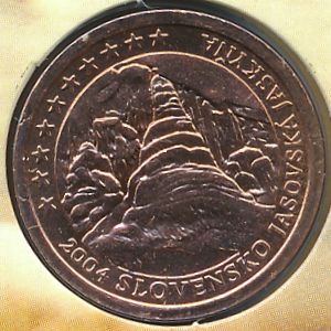 Slovakia., 2 euro cent, 2004