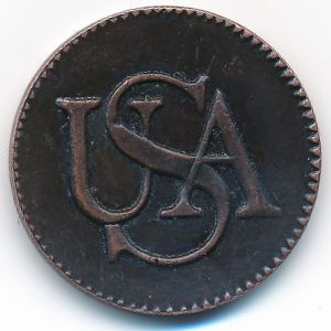 США, 1 цент  (1785 г.)