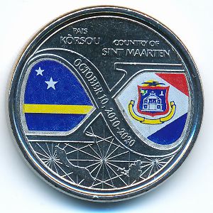 Antilles, 5 gulden, 2020