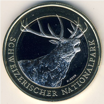 Switzerland, 10 francs, 2009