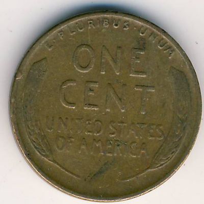 USA, 1 cent, 1909–1942