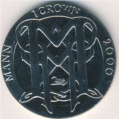 Остров Мэн, 1 крона (2000 г.)