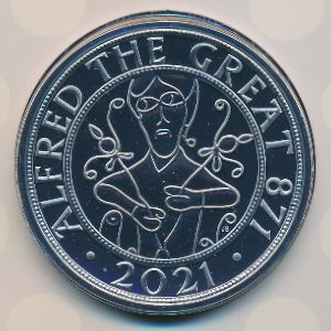 Great Britain, 5 pounds, 2021