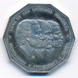 Dominican Republic, 1 peso, 1983–1984