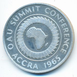 Ghana., 1 crown, 1965