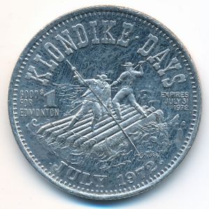 Canada., 1 dollar, 1972