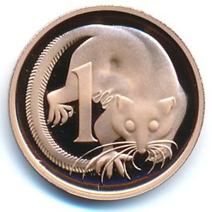 Australia, 1 cent, 1985–1991