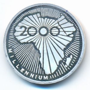 Chad, 500 francs, 2000