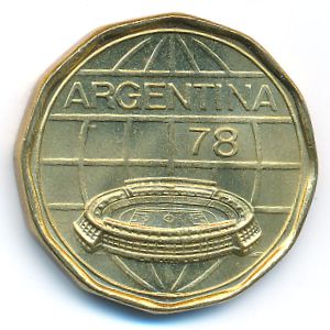 Argentina, 100 pesos, 1977–1978