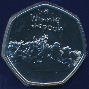 Great Britain, 50 pence, 2021