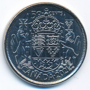 Канада, 50 центов (2021 г.)