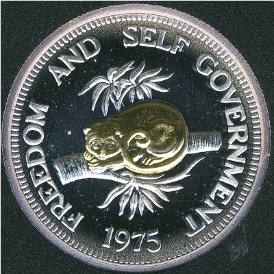 Соломоновы острова., 30 долларов (1975 г.)