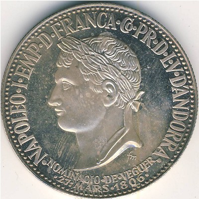 Андорра., 50 динер (1964 г.)
